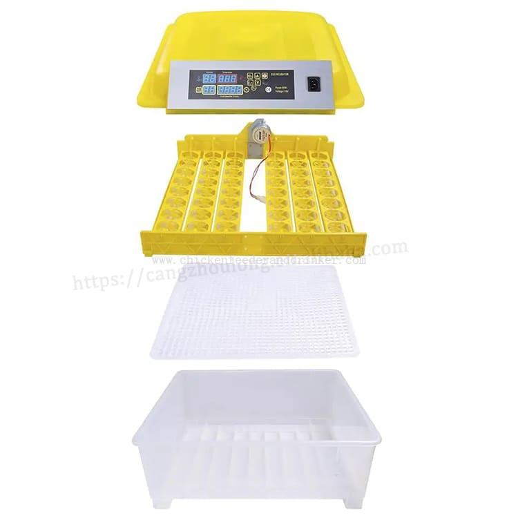 Incubadora de huevos completamente automática, Mini máquina para incubar huevos para 48 incubadoras de huevos de gallina, incubadoras de huevos para el hogar