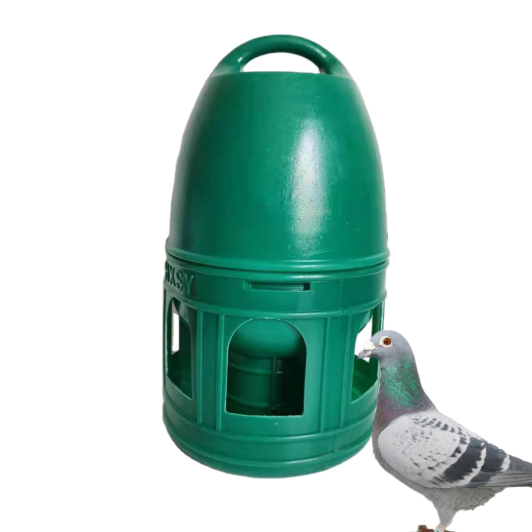 Bebedero de animales de plástico 1L/3L/5L/10L alimentador de agua para palomas para mascotas LMB-16