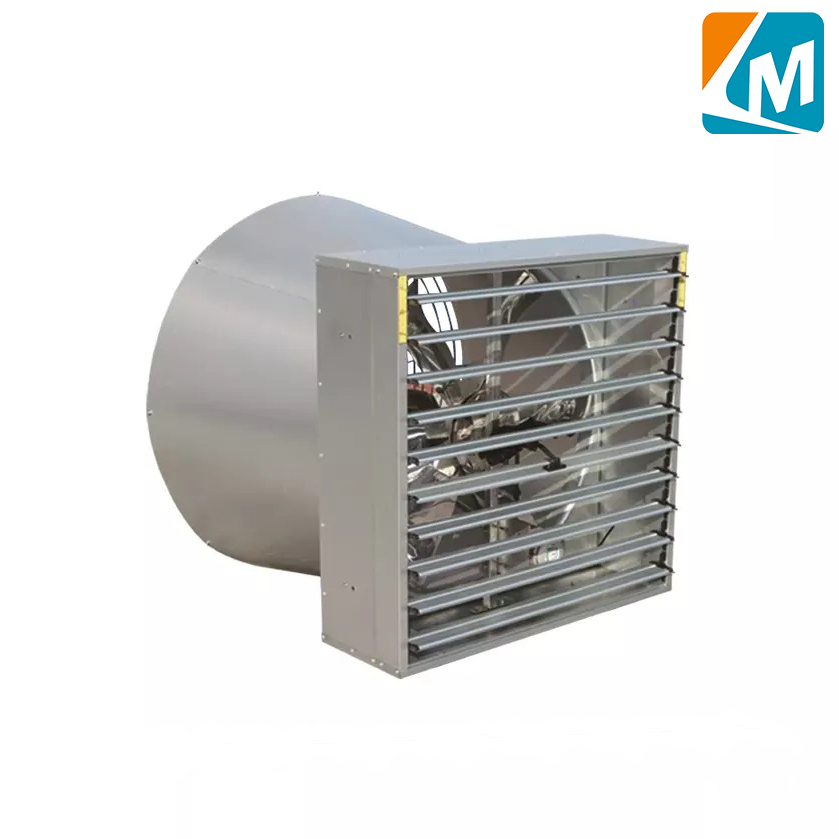 Extractor de aire de 50 pulgadas para granja de pollos, ventilador de refrigeración de gran volumen de aire para alimentación y bebida de pollos, LM-fan