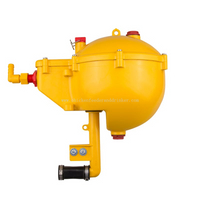 Regulador de presión del tanque de bolas Uso avícola Ajuste la presión del agua Regulador del tanque de bolas redondas para el equipo del sistema de línea de bebida del gallinero 