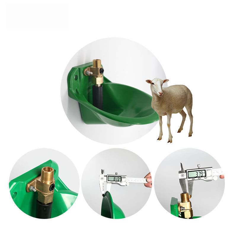 Bebedero automático para cabras, bebedero para ganado, cuenco para beber agua de oveja, para lechones, ganado, perros, LMS-03