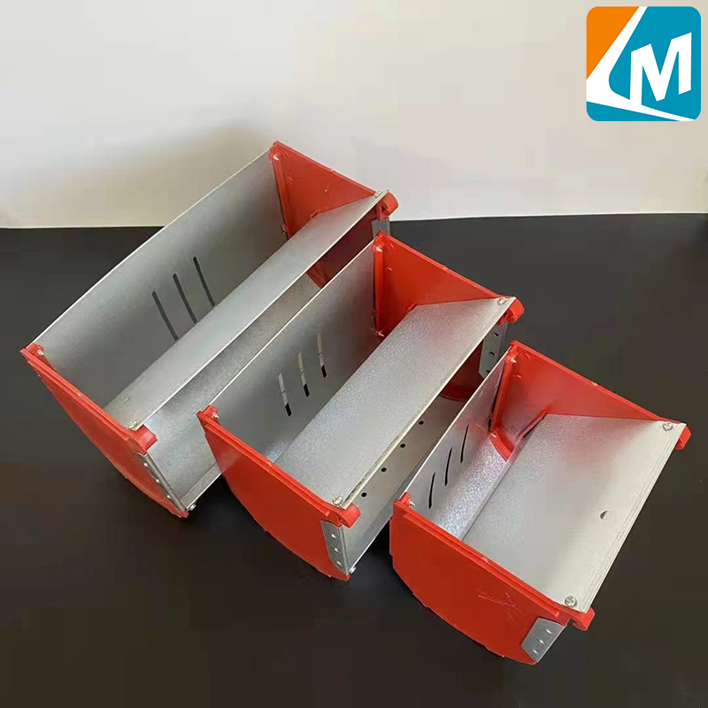 Caja alimentadora automática para conejos, cuenco alimentador para jaula para conejos, caja para criador de conejos, LMR-22