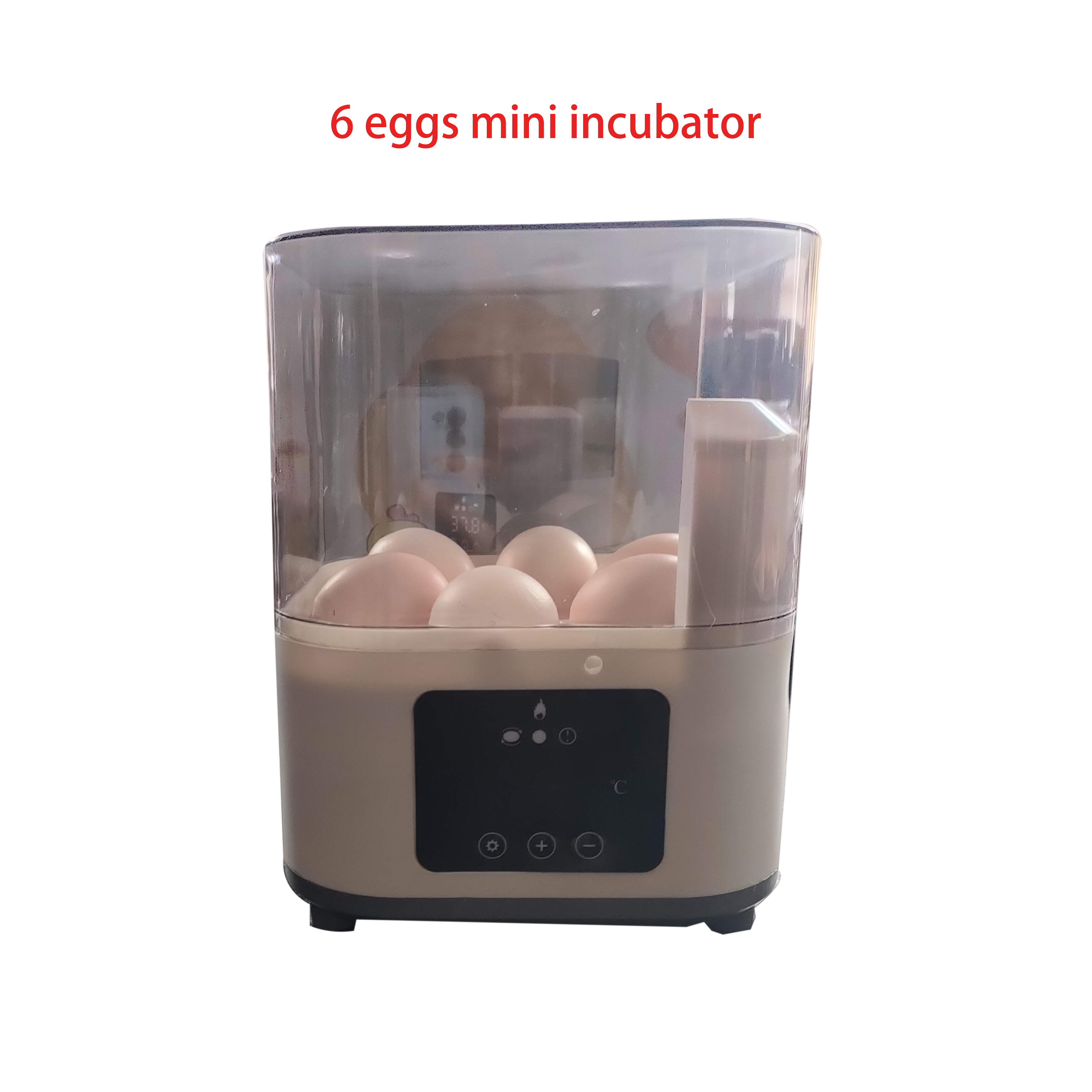 6 Mini uso doméstico huevos para incubar pollo pato paloma codorniz máquina automática de incubación de huevos incubadora de huevos LMI-01