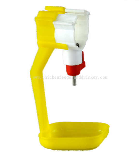 Gallinero de plástico para pájaros, taza de goteo para pollos, bebedero con tetina para pollitos, taza de agua para aves de corral, tazas colgantes de agua potable automáticas