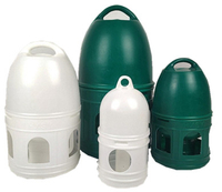 Bebedero de animales de plástico 1L/3L/5L/10L alimentador de agua para palomas para mascotas LMB-16
