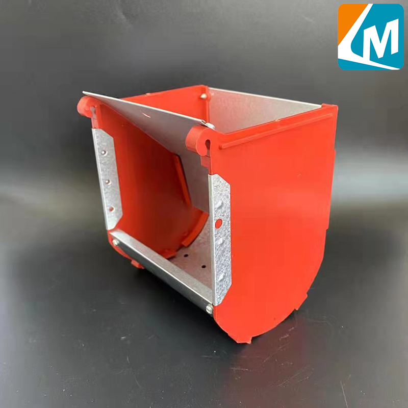 Caja alimentadora automática para conejos, cuenco alimentador para jaula para conejos, caja para criador de conejos, LMR-22